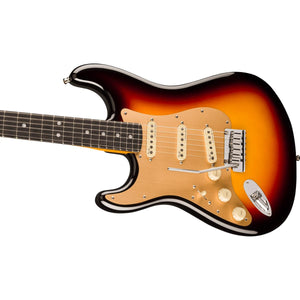 Fender American Ultra II Stratocaster Electric Guitar Left-Hand Ebony Fingerboard Ultraburst - 0119161712