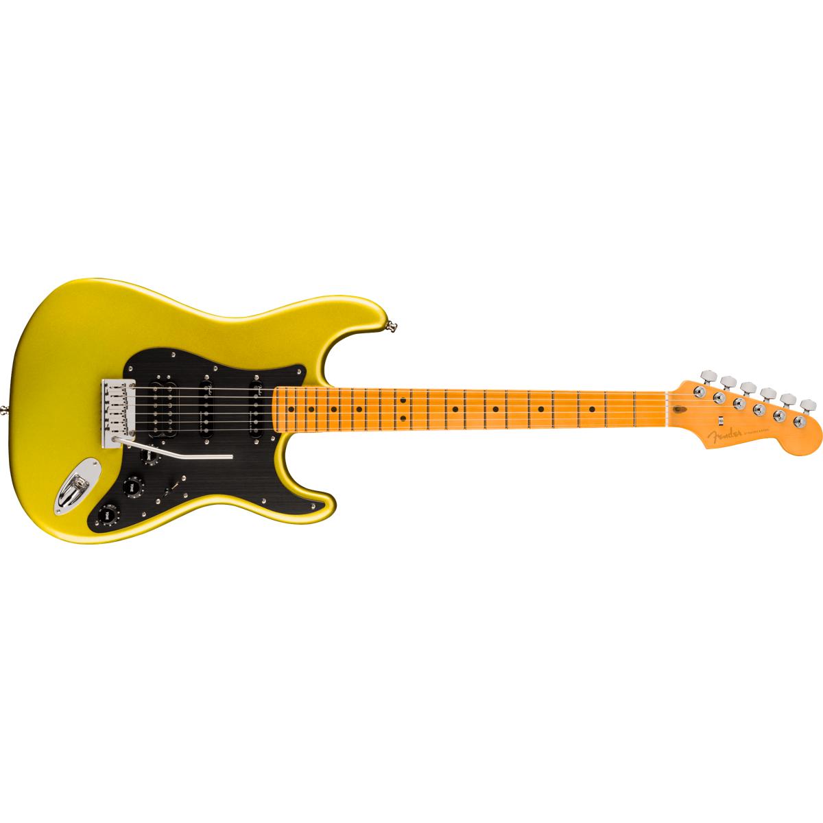 Fender American Ultra II Stratocaster HSS Electric Guitar Maple Fingerboard Solar Flare - 0119152733