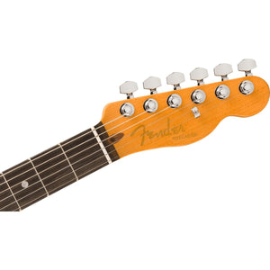 Fender American Ultra II Telecaster Electric Guitar Ebony Fingerboard Texas Tea - 0119171790