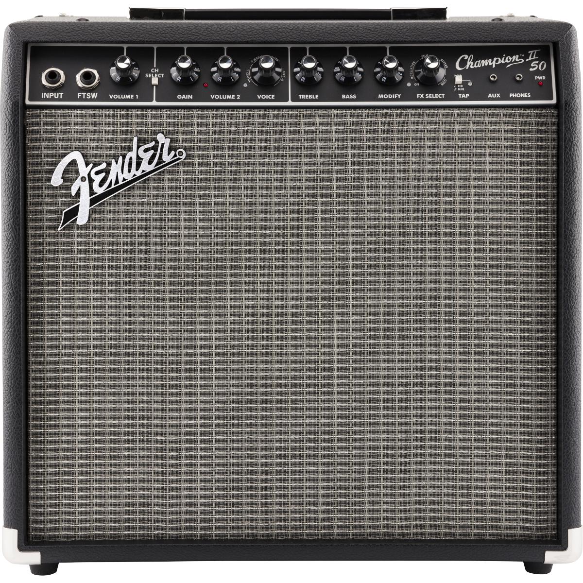 Fender Champion II 50 Guitar Amplifier 50w 12inch Combo Amp - 2330803900