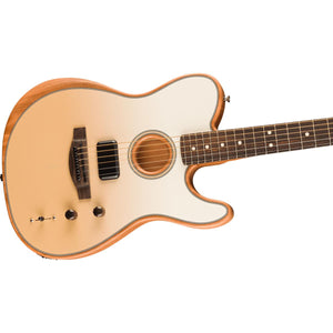 Fender FINNEAS Signature Acoustasonic Player Telecaster Guitar RW Cappuccino Fade - MIM 0971713116