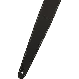 Fender Guitar Strap 2inch Essentials Leather Black - 0990642106