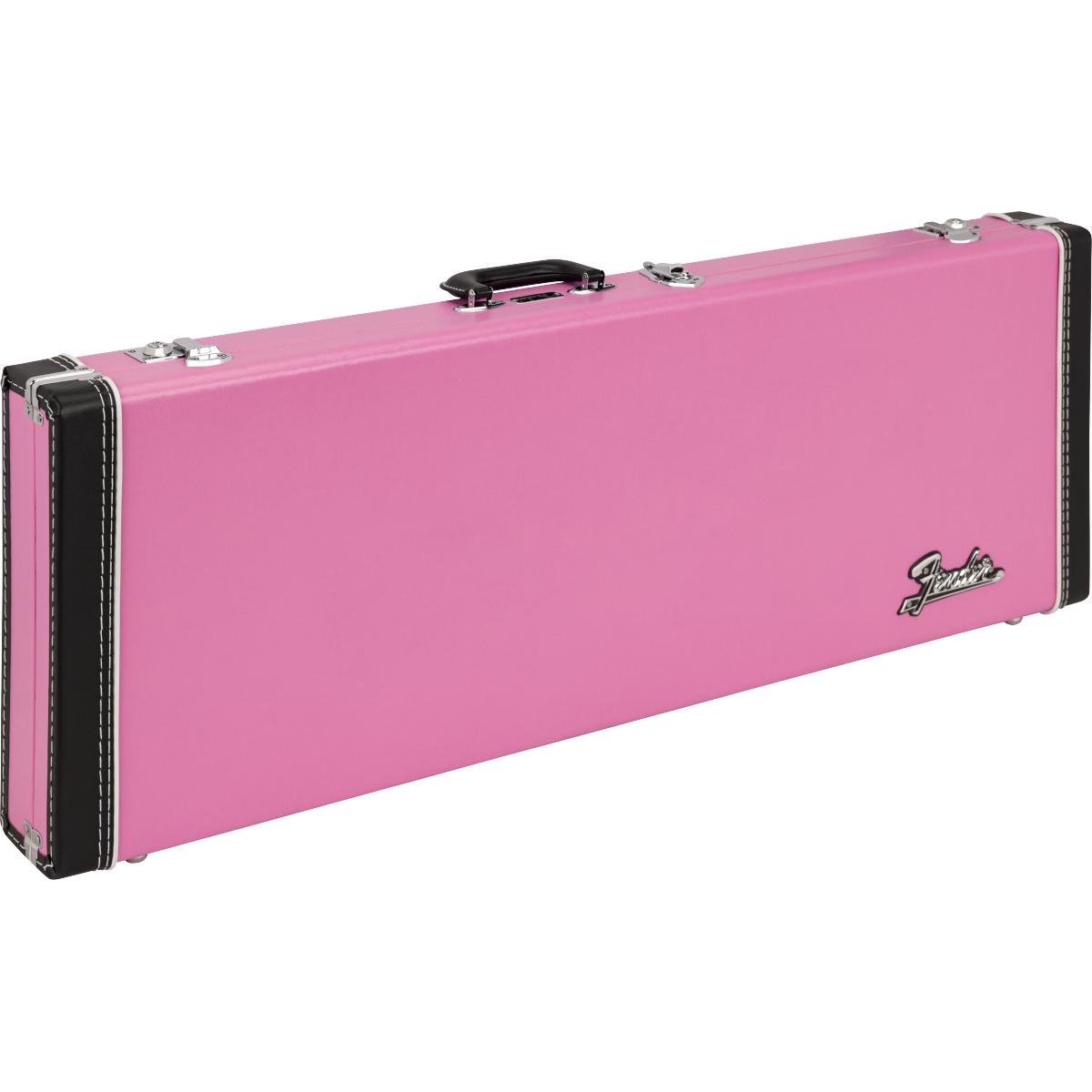 Fender Joe Strummer Stratocaster/Telecaster Guitar Case Pink Leopard - 0996106370