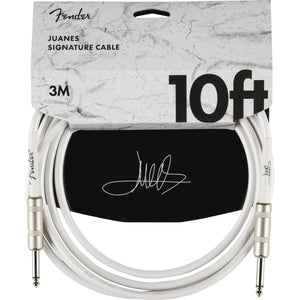 Fender Juanes Instrument Cable 3m (10ft) Luna White - 0990810223