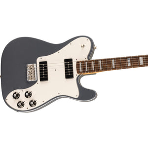 Fender Limited Edition Chris Shiflett Cleaver Telecaster Deluxe Electric Guitar RW Charcoal Frost Metallic - 0117450769