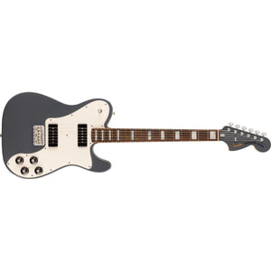 Fender Limited Edition Chris Shiflett Cleaver Telecaster Deluxe Electric Guitar RW Charcoal Frost Metallic - 0117450769