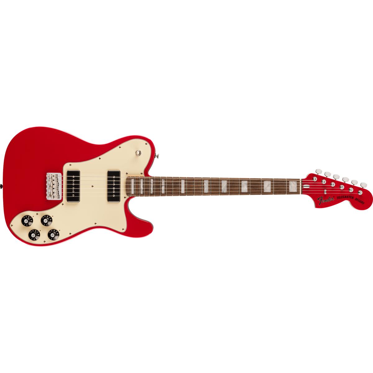 Fender Limited Edition Chris Shiflett Cleaver Telecaster Deluxe Electric Guitar RW Dakota Red - 0117450754