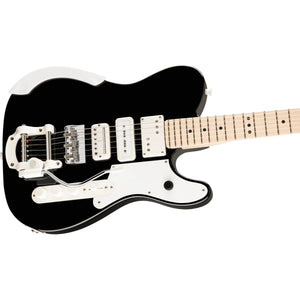 Fender Limited Edition Jack White Triplecaster Telecaster Electric Guitar MN Black - 0176812706