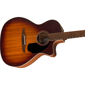 Fender Newporter Special Acoustic Guitar Honey Burst w/ Black Pickguard - 0970843142