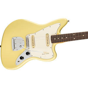 Fender Player II Jaguar Electric Guitar RW Hialeah Yellow - MIM 0140580561