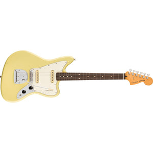 Fender Player II Jaguar Electric Guitar RW Hialeah Yellow - MIM 0140580561