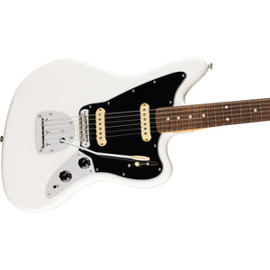 Fender Player II Jaguar Electric Guitar RW Polar White - MIM 0140580515