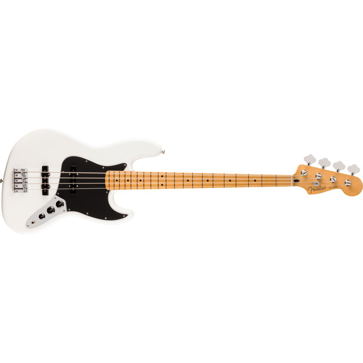 Fender Player II Jazz Bass Guitar MN Polar White - MIM 0140482515