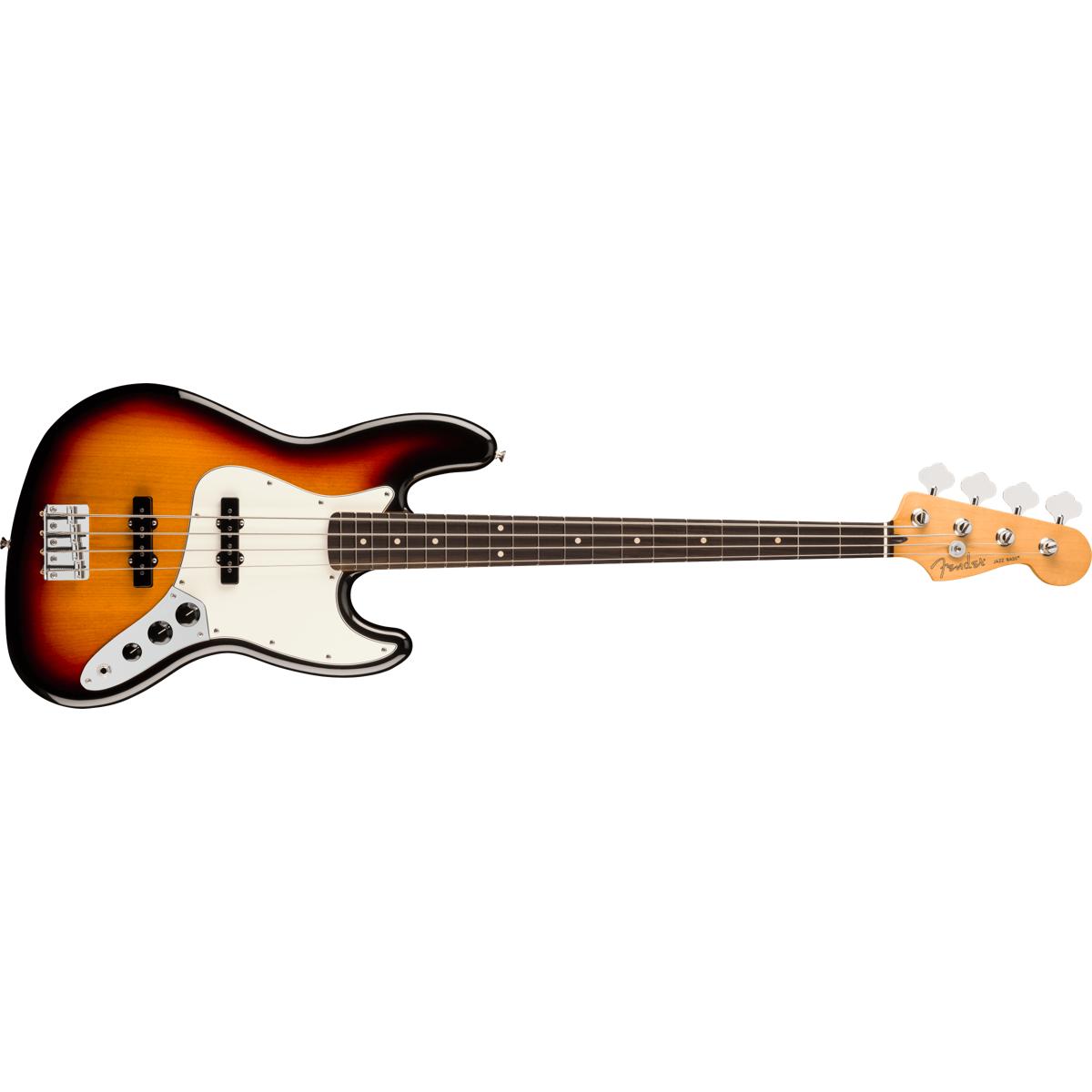 Fender Player II Jazz Bass Guitar RW 3-Color Sunburst - MIM 0140480500