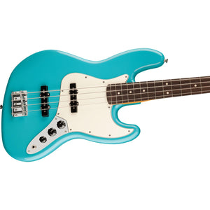 Fender Player II Jazz Bass Guitar RW Aquatone Blue - MIM 0140480518