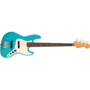 Fender Player II Jazz Bass Guitar RW Aquatone Blue - MIM 0140480518