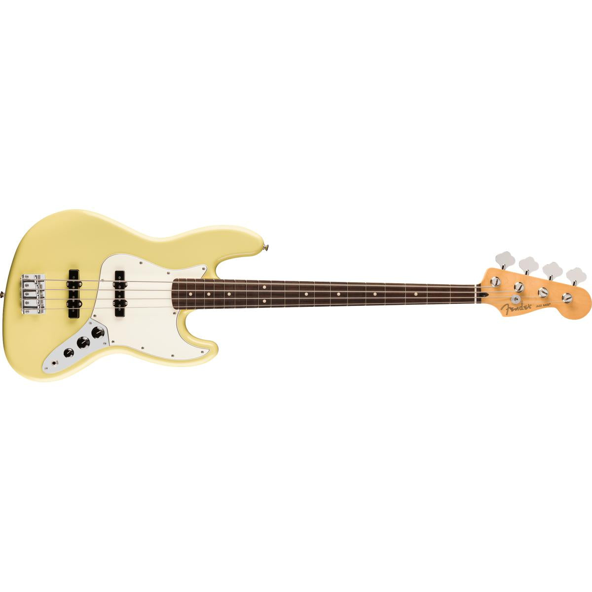 Fender Player II Jazz Bass Guitar RW Hialeah Yellow - MIM 0140480561