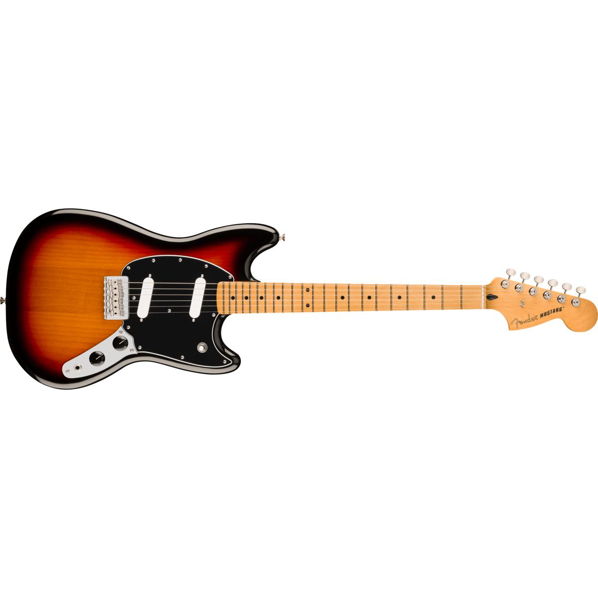 Fender Player II Mustang Electric Guitar MN 3-Color Sunburst - MIM 0140462500