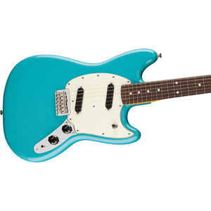 Fender Player II Mustang Electric Guitar RW Aquatone Blue - MIM 0140460518