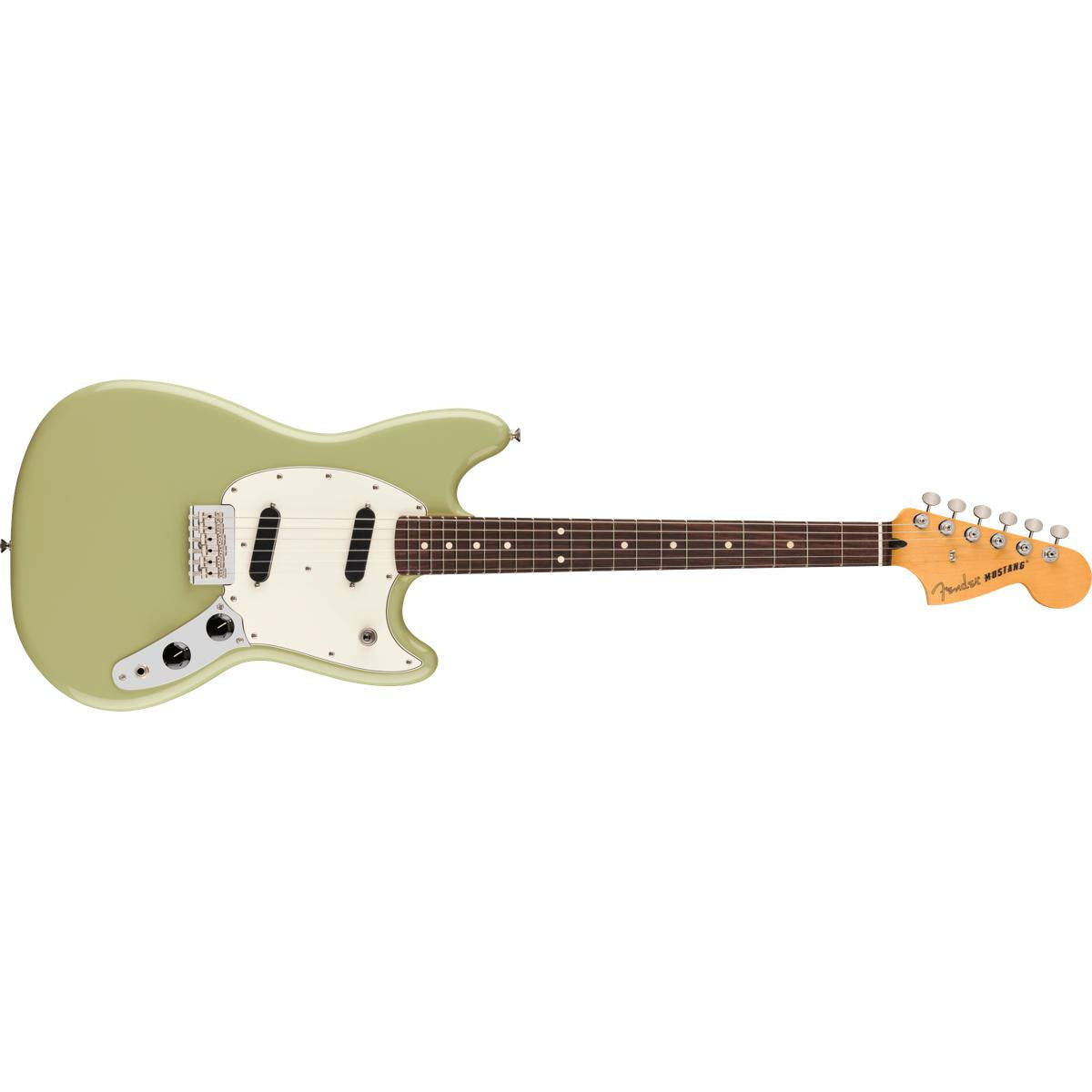 Fender Player II Mustang Electric Guitar RW Birch Green - MIM 0140460565