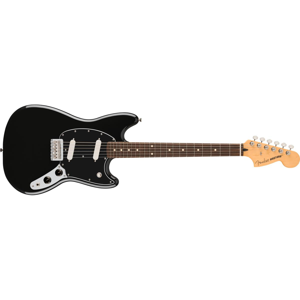 Fender Player II Mustang Electric Guitar RW Black - MIM 0140460506