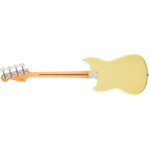 Fender Player II Mustang PJ Bass Guitar RW Hialeah Yellow - MIM 0140490561