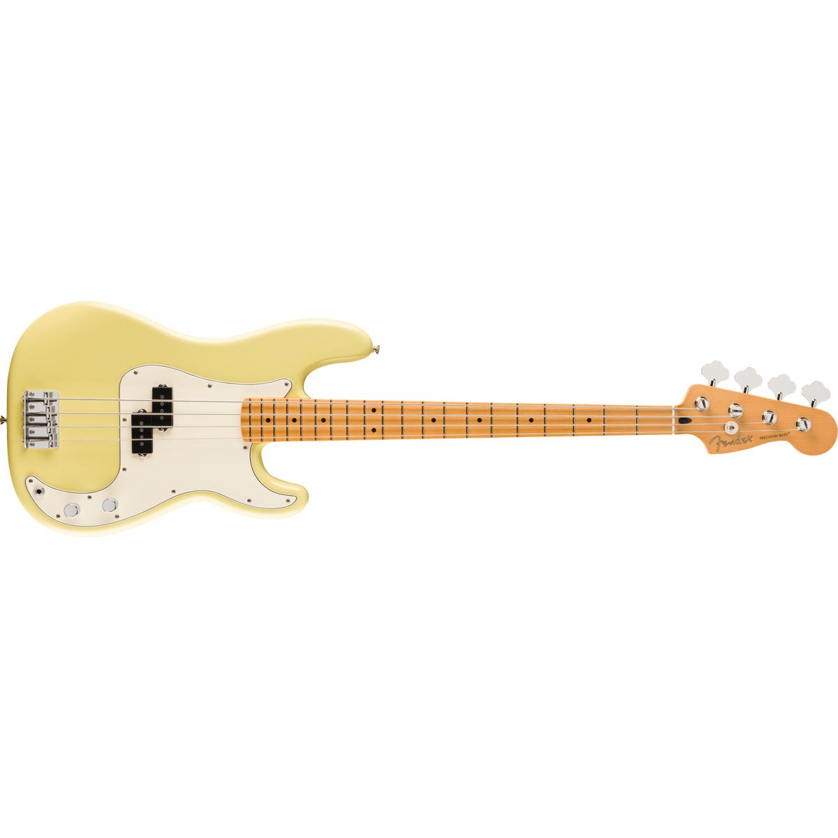 Fender Player II Precision Bass Guitar MN Hialeah Yellow - MIM 0140472561