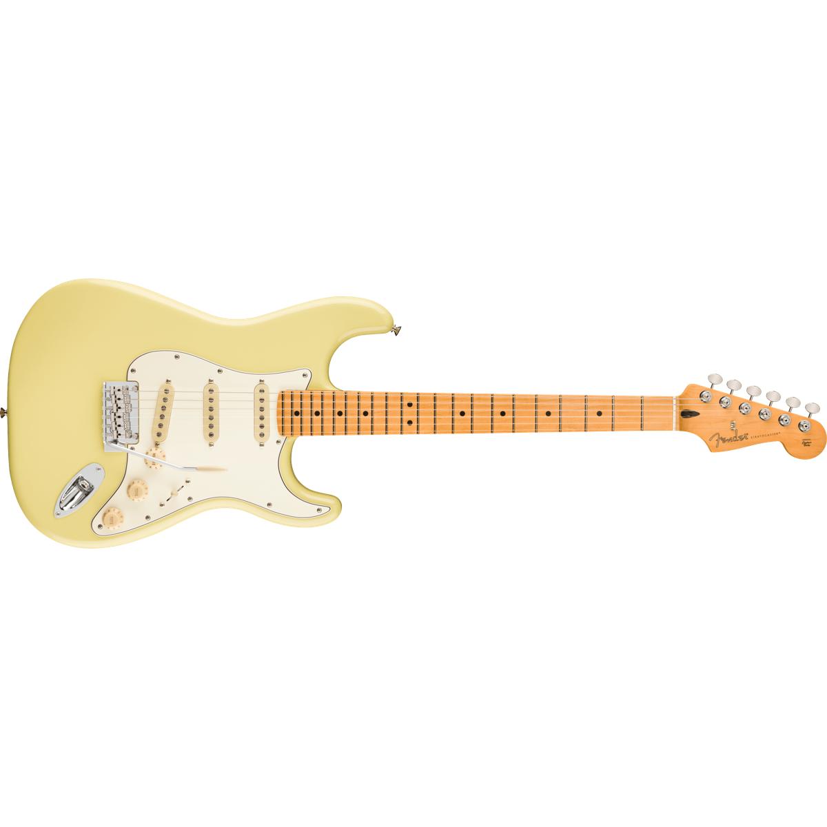 Fender Player II Stratocaster Electric Guitar MN Hialeah Yellow - MIM 0140512561