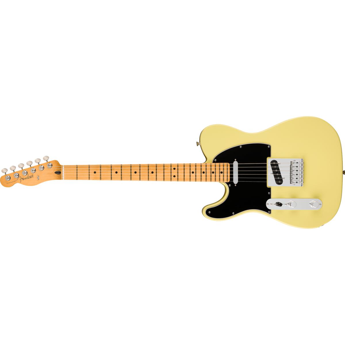 Fender Player II Telecaster Electric Guitar Left-Hand MN Hialeah Yellow - MIM 0140562561