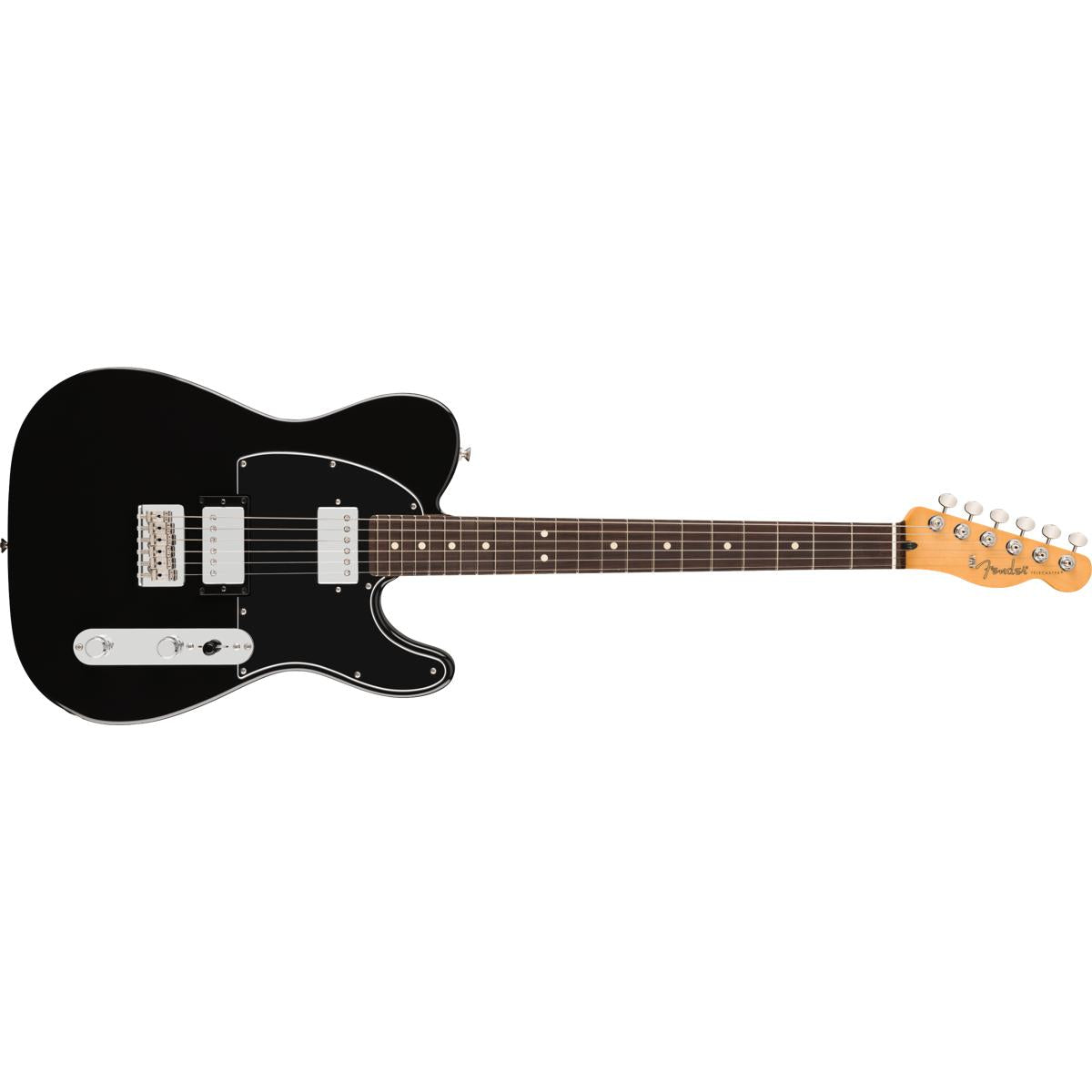 Fender Player II Telecaster HH Electric Guitar RW Black - MIM 0140570506