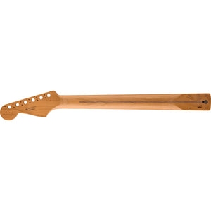 Fender Satin Roasted Maple Stratocaster Neck 22 Jumbo Frets 12inch Radius Maple Flat Oval Shape - 0990492920