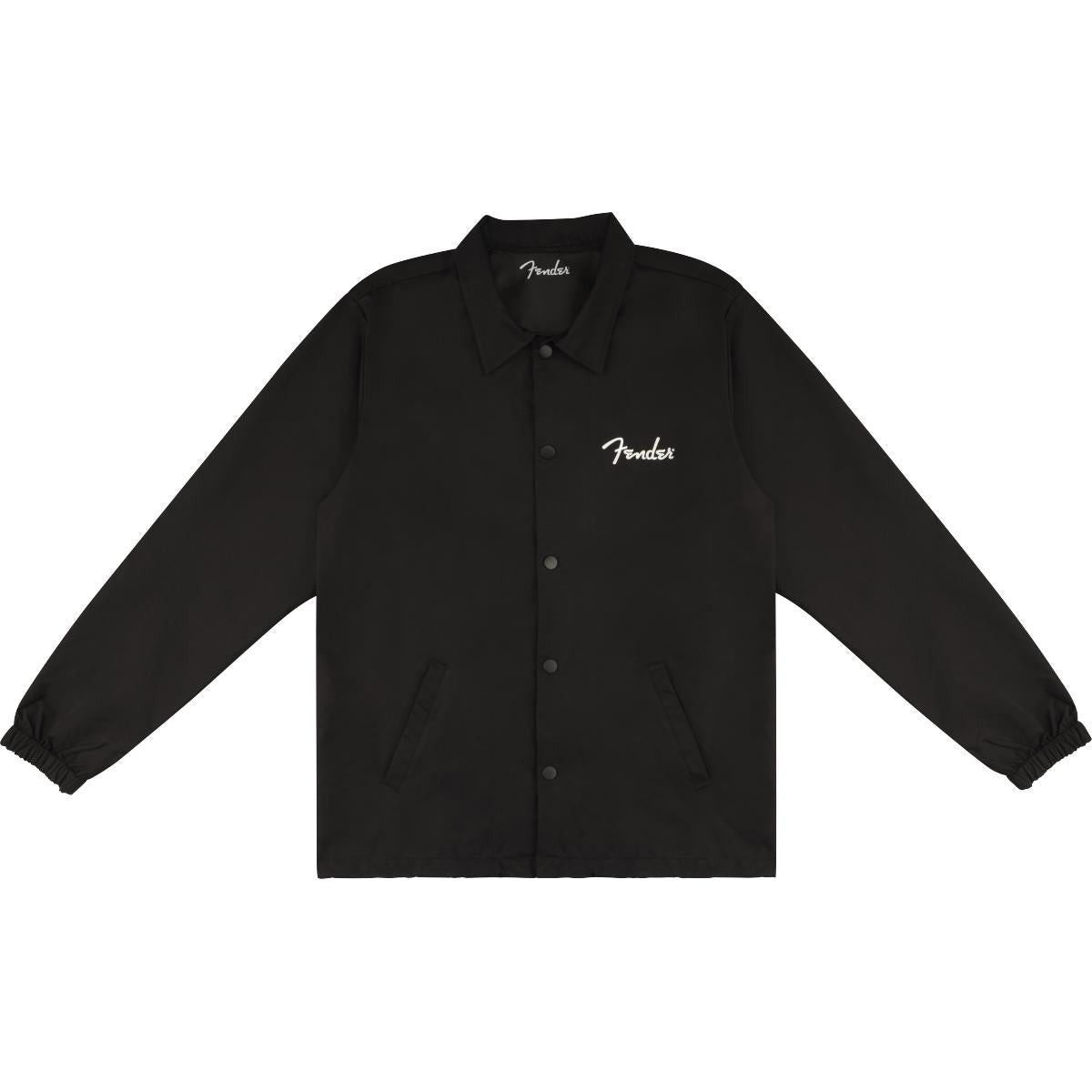 DescriptionFender Spaghetti Logo Coaches Jacket Black XXL - 9113400806