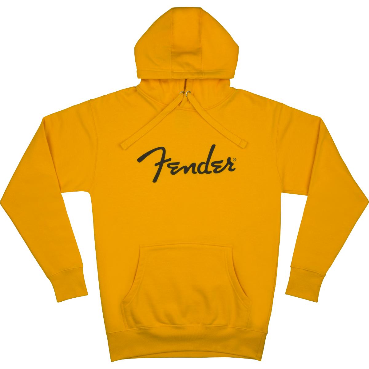 Fender Spaghetti Logo Hoodie Jumper Butterscotch Blonde M Medium - 9113101406