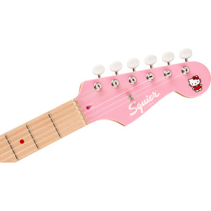 Fender Squier Limited Edition Hello Kitty Stratocaster Electric Guitar MN Pink - 0379102970