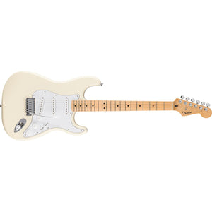 Fender Standard Stratocaster Electric Guitar MN Olympic White - 0266220505