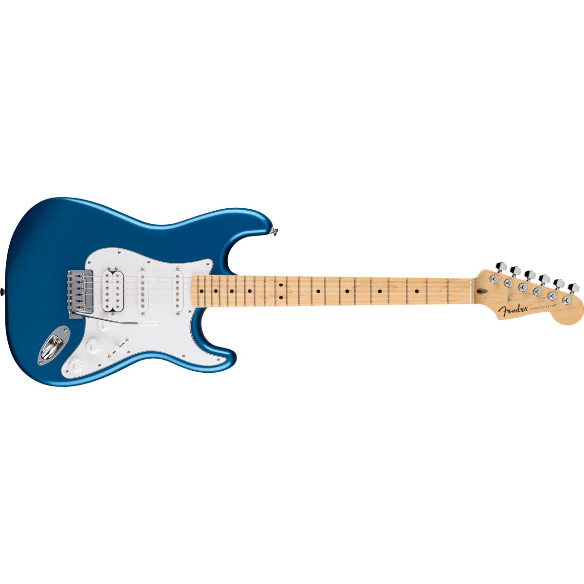 Fender Standard Stratocaster HSS Electric Guitar MN Aqua Marine Metallic - 0266420560