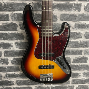 Fender Made in Japan Junior Collection Jazz Bass RW 3-Color Sunburst - PREOWNED