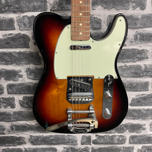 Fender Vintera 60s Telecaster Bigsby Electric Guitar PF 3-Color Sunburst - PREOWNED