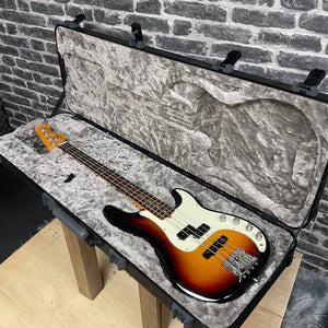 Fender American Ultra Precision Bass Guitar Rosewood Fingerboard Ultraburst - 0199010712 - PREOWNED