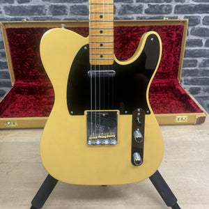 Fender Custom Shop Limited Edition '52 Telecaster Electric Guitar Faded Aged Nocaster Blonde - Deluxe Closet Classic - 9236080867