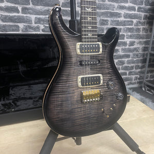 PRS Paul Reed Smith Core Modern Eagle V Electric Guitar Charcoal Burst - Pattern Neck 10 Top