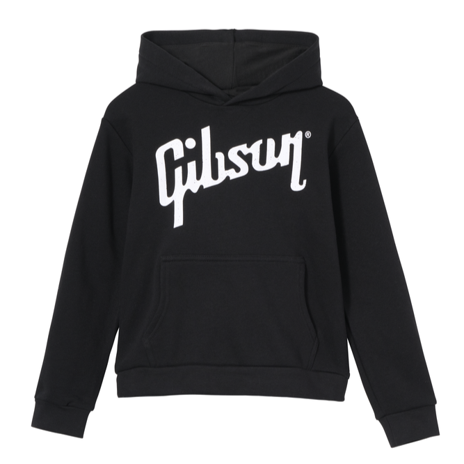 Gibson Kids Logo Pullover Hoodie Black Large