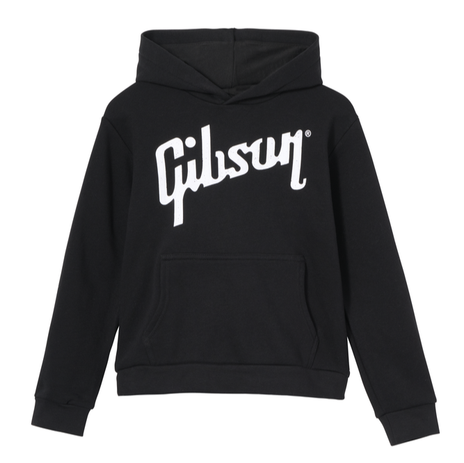 Gibson Kids Logo Pullover Hoodie Black XL