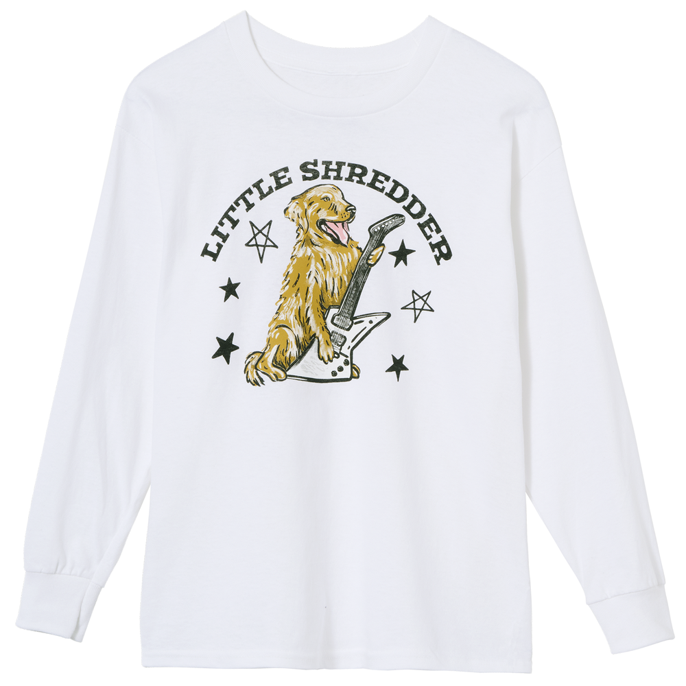 Gibson Kids Little Shredder Longsleeve T-Shirt White L