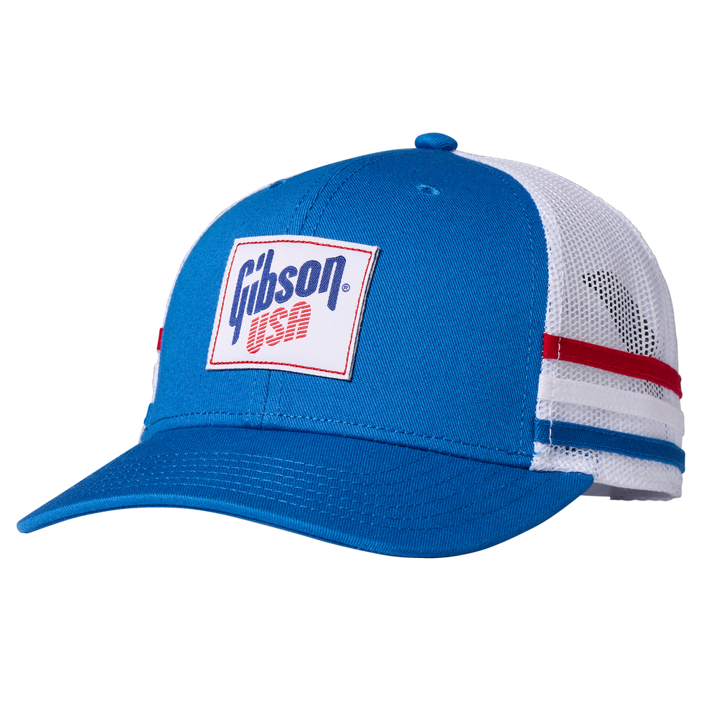 Gibson Kids Gibson Usa Trucker Hat Blue/White