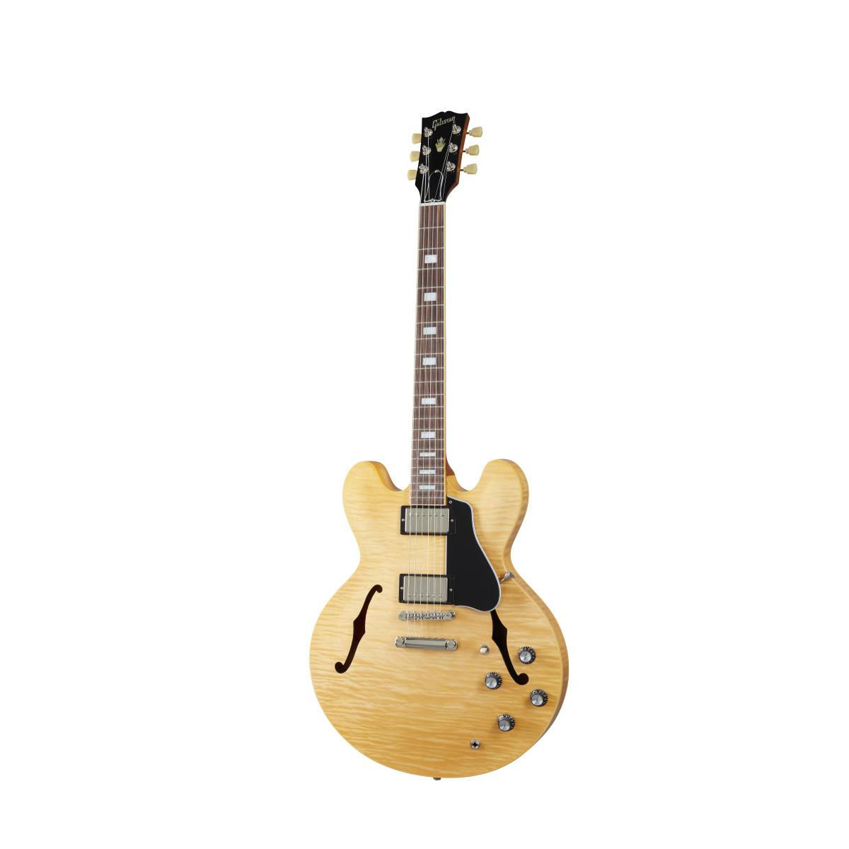 Gibson ES-335 Figured Electric Guitar Semi-Hollow Antique Natural - S35F00ANNH1