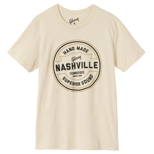 Gibson Handmade In Nashville T-Shirt Cream 2XL