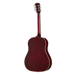 Gibson J-45 Special Acoustic Guitar Satin Wine Red w/ Pickup & Hardcase - MCRS45SPCWR