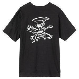 Gibson Slash Skully T-Shirt Black Medium