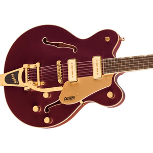 Gretsch Electromatic Pristine LTD Center Block Double-Cut Electric Guitar w/ Bigsby Dark Cherry Metallic - 2508630539